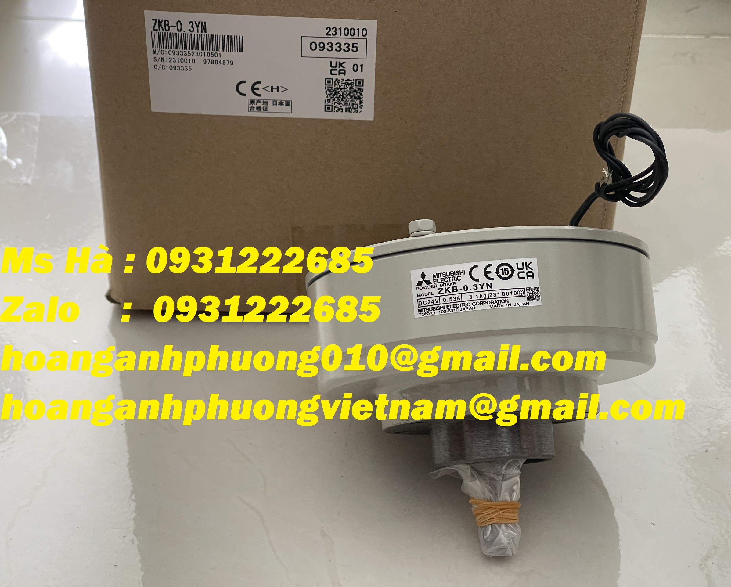 Chốt ngay bộ thắng từ giá tốt dòng ZKB-0.3YN mitsubishi